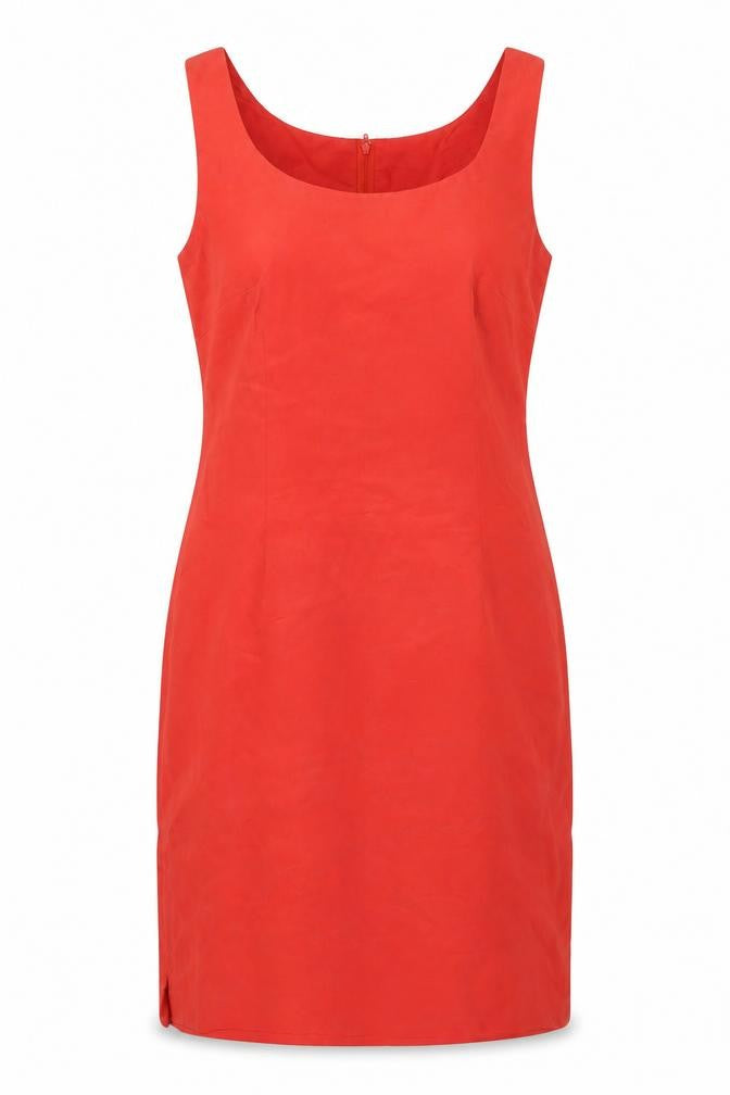 New Look Red Sleeveless Dress, Women's Size 12