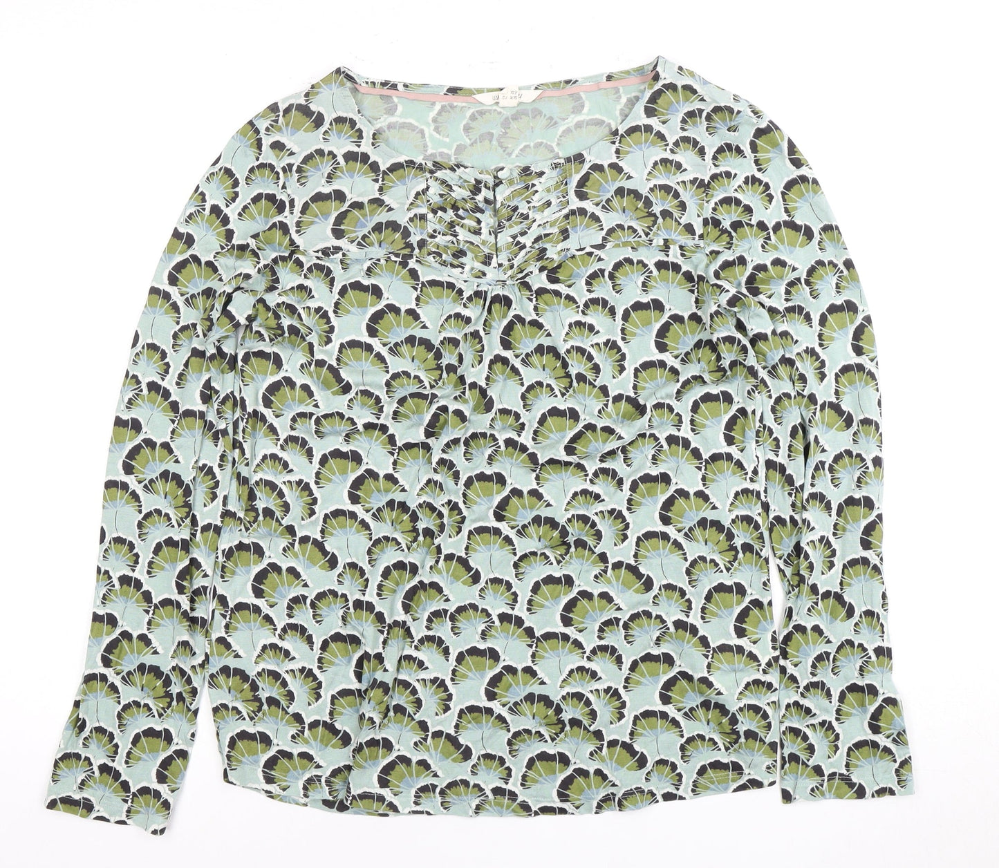 White Stuff Women's Floral Top, Size 12, Multicoloured