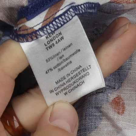 Kew Women's Multicoloured Floral Blouse Size 10