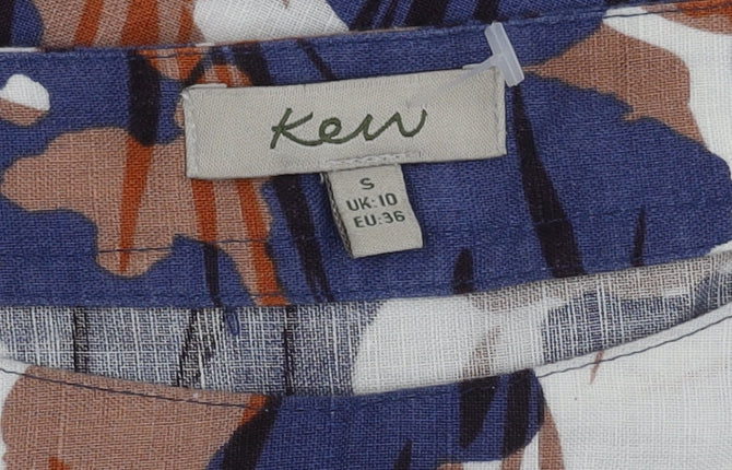 Kew Women's Multicoloured Floral Blouse Size 10