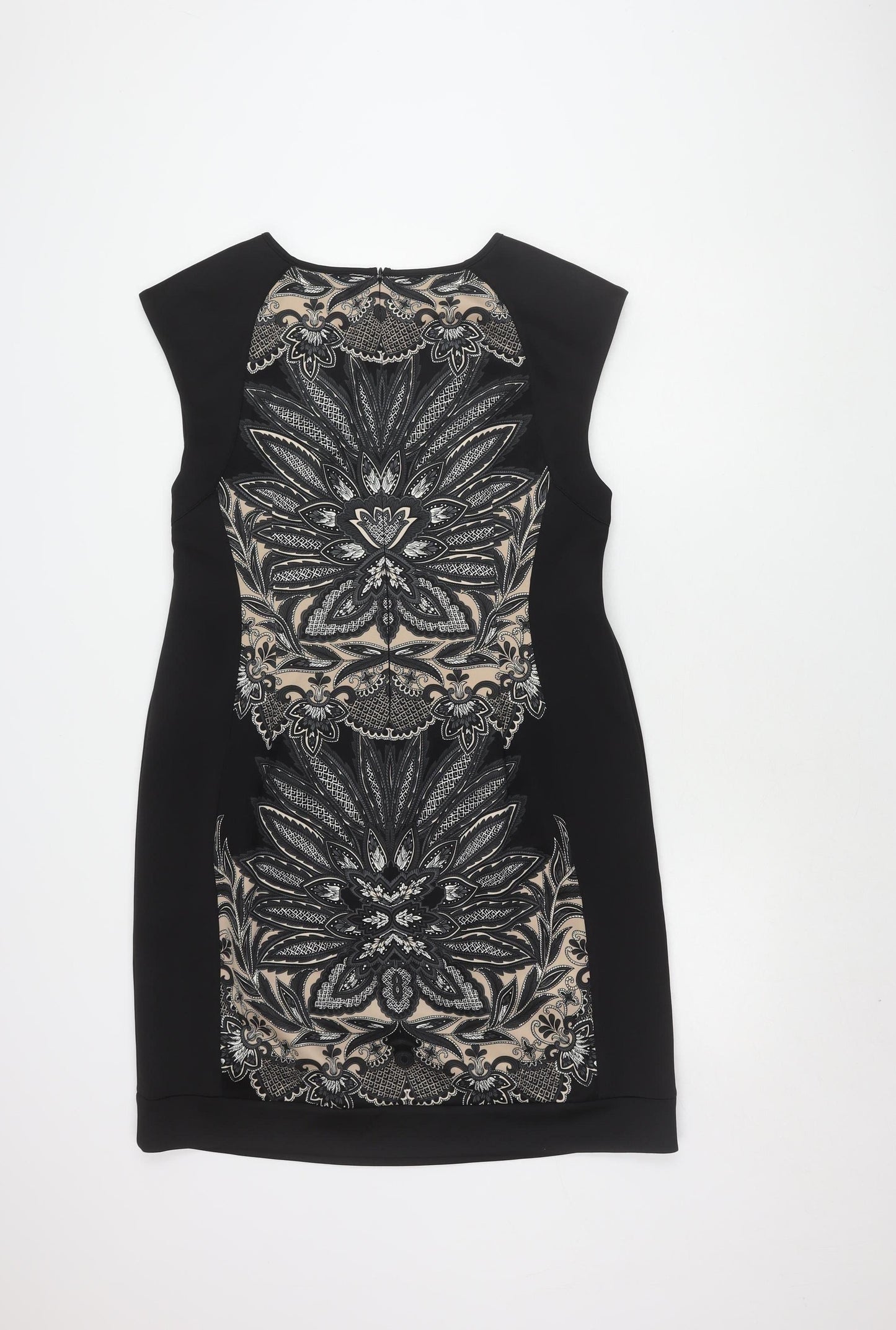 Wallis Women's Black Sleeveless Dress Size 18