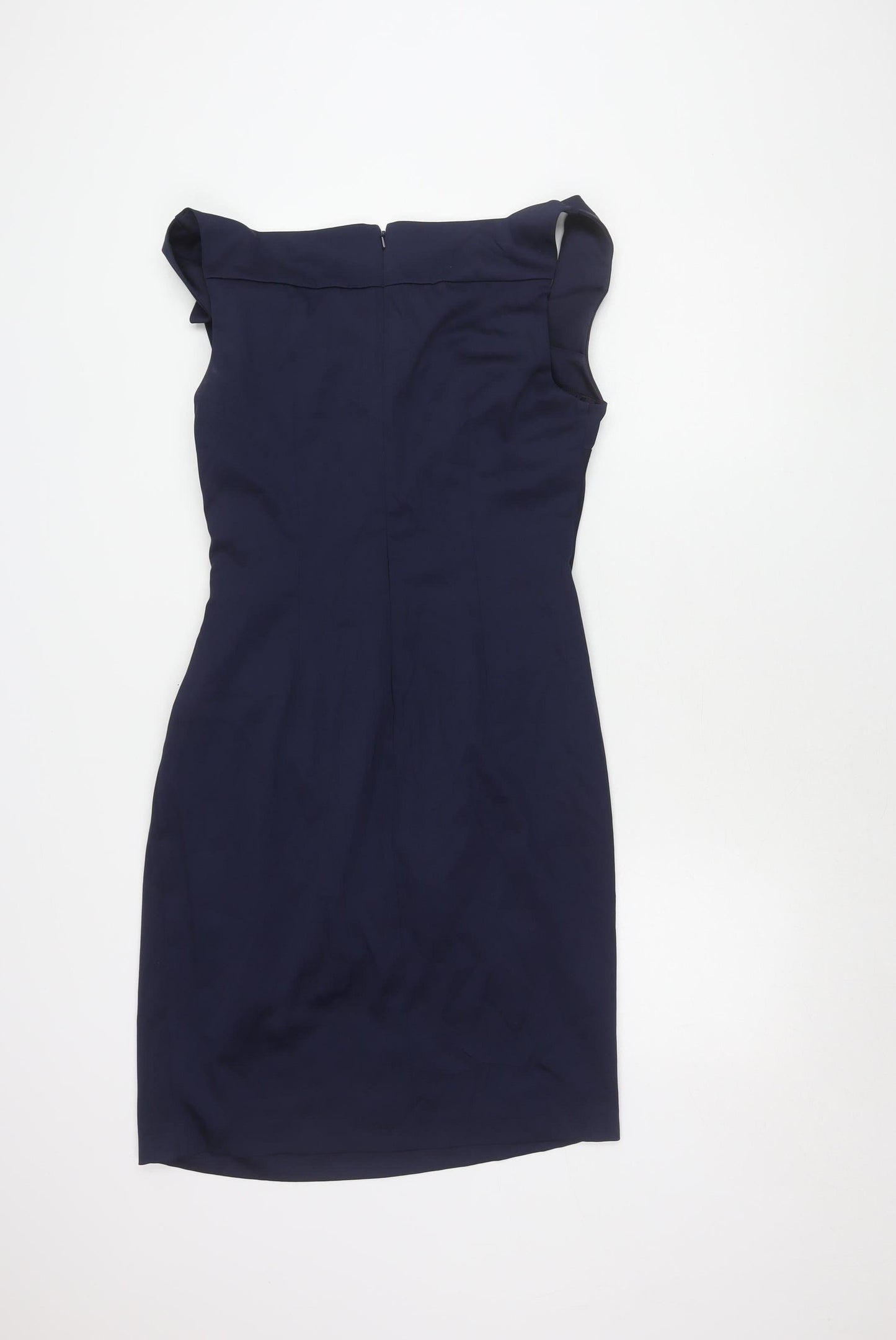Phase Eight Women's Blue Dress, Size 14, Elegant Fit