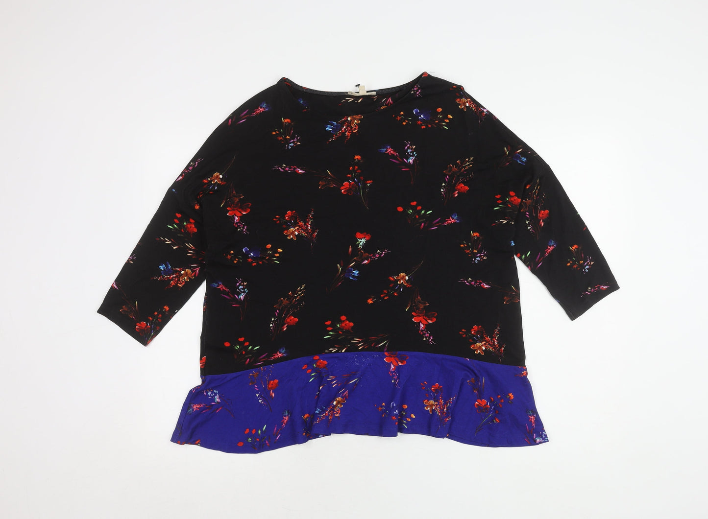 Phase Eight Women's Floral Top, Size 12, 3/4 Sleeve