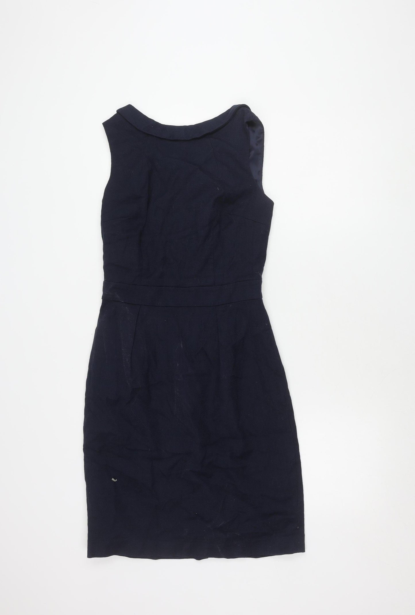 Boden Women's Blue Cotton Pencil Skirt Size 10