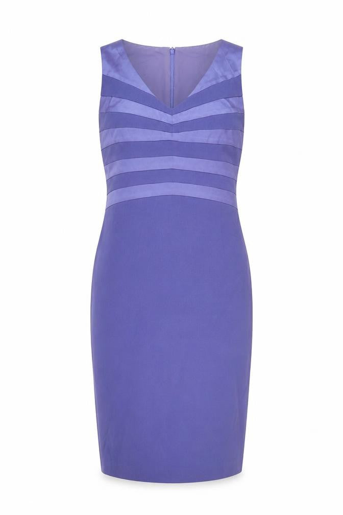 Phase Eight Women's Purple Sleeveless Dress, Size 14