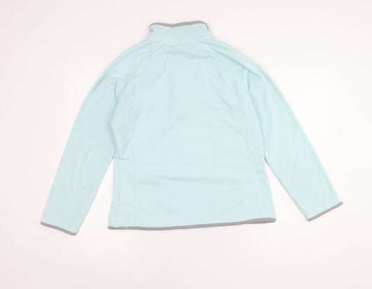 Mountain Warehouse Women's Blue Fleece Sweatshirt Size 12