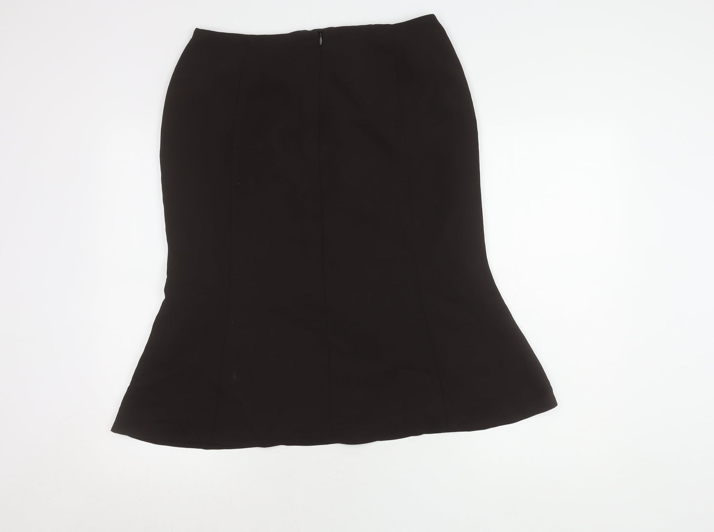 Precis Petite Black Trumpet Skirt - Size 14 Women's