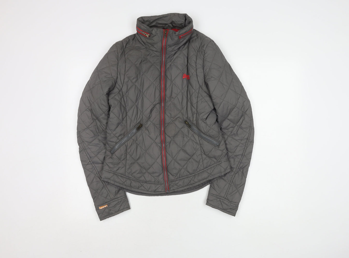 Superdry Men's Grey Quilted Jacket - S 40"