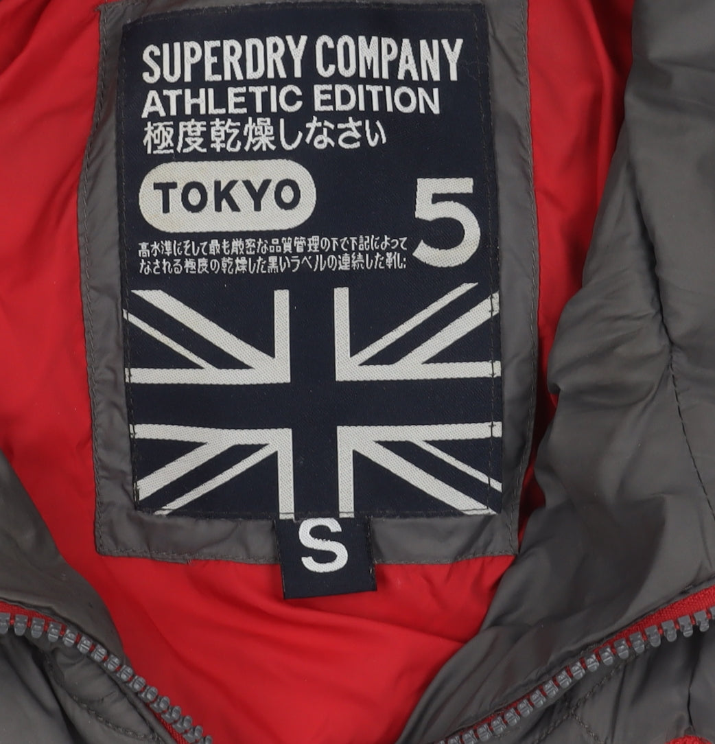 Superdry Men's Grey Quilted Jacket - S 40"