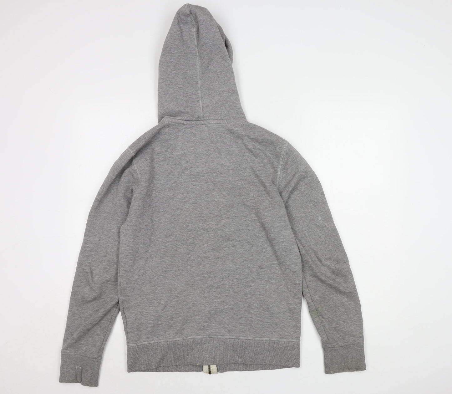 Jack & Jones Men's Grey Hooded Full Zip Jacket S