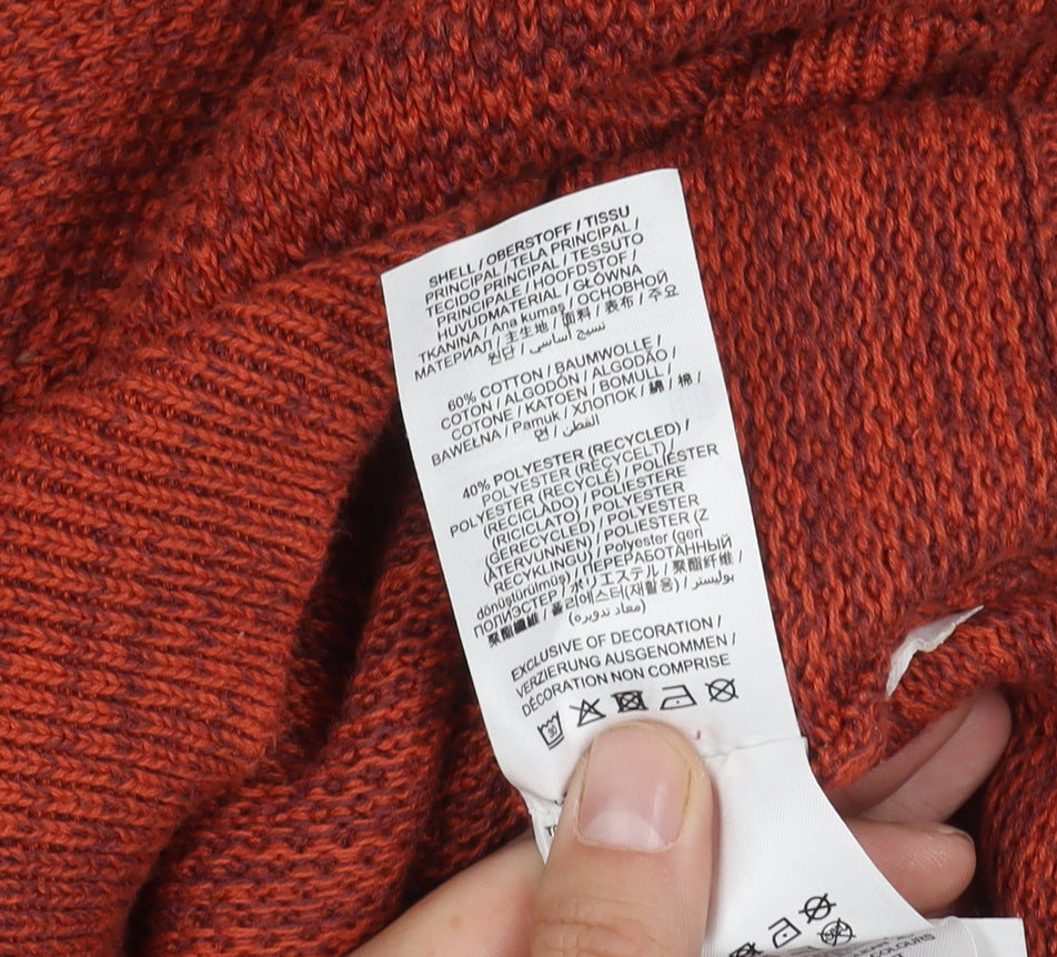 TOG24 Men's Red Pullover Jumper, Size L