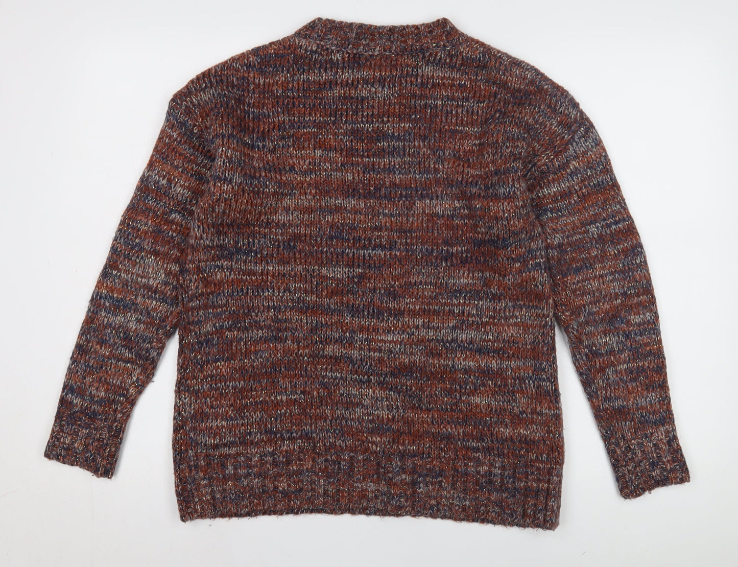Fat Face Women's Multicoloured Pullover Jumper Size 10