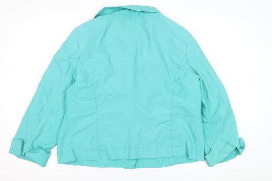 Betty Barclay Women's Green Short Jacket Size 20