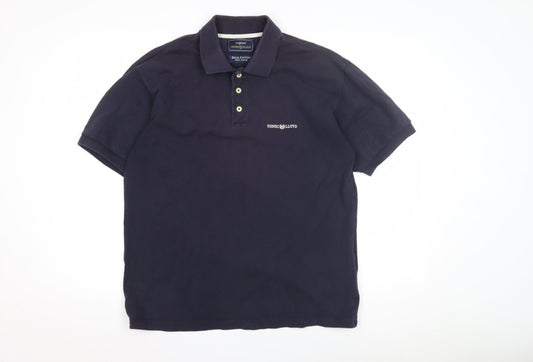Henri Lloyd Men's Blue Polo Shirt M