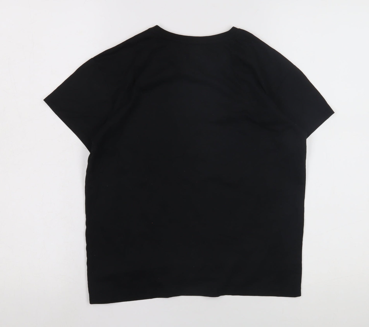 George Girls Black Sequin Pudsey T-Shirt, 12-13 Years