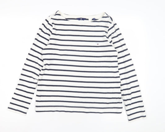 Gant Women's Striped Long Sleeve Cotton T-Shirt