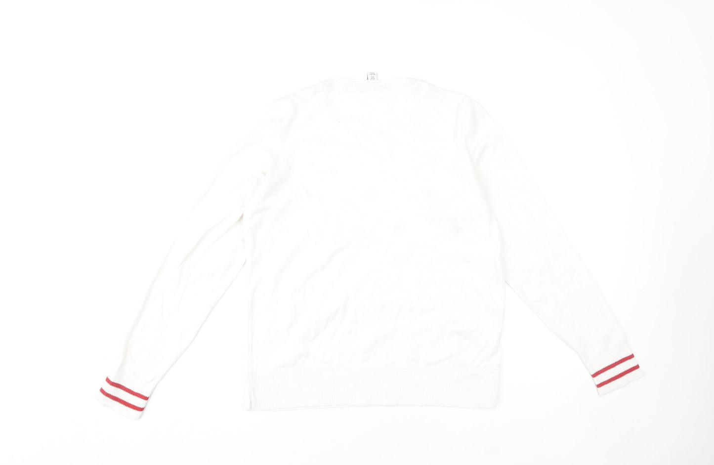 M&Co Women's Ivory Pullover Jumper Size 10