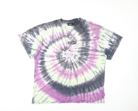 Ghanda Men’s Multicoloured Tie-Dye T-Shirt S