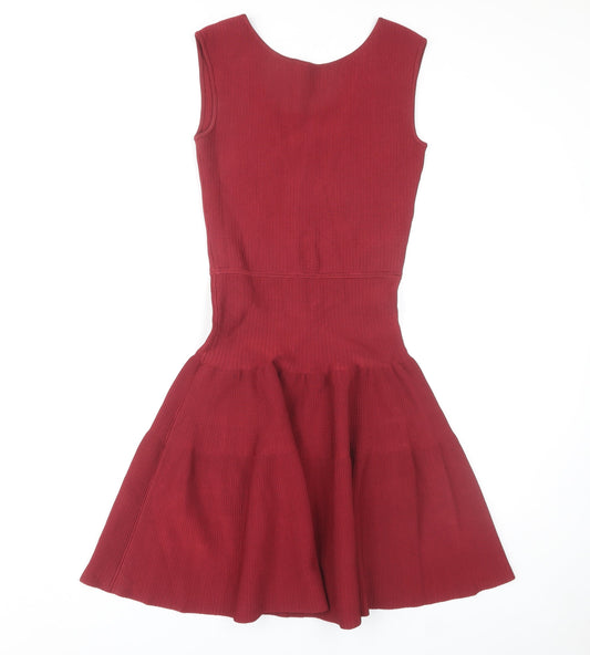 Issa London Women's Red Sleeveless Dress, Size S