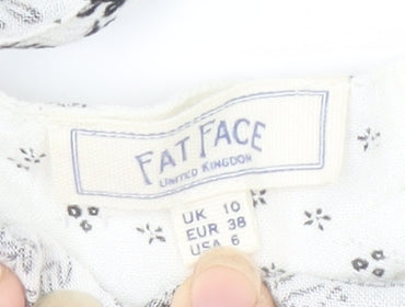 Fat Face Women's Multicoloured Floral Tank Top Size 10
