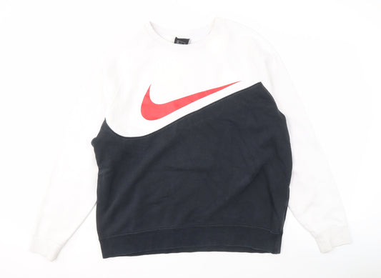 Nike Men's XL Multicoloured Pullover Logo Sweatshirt