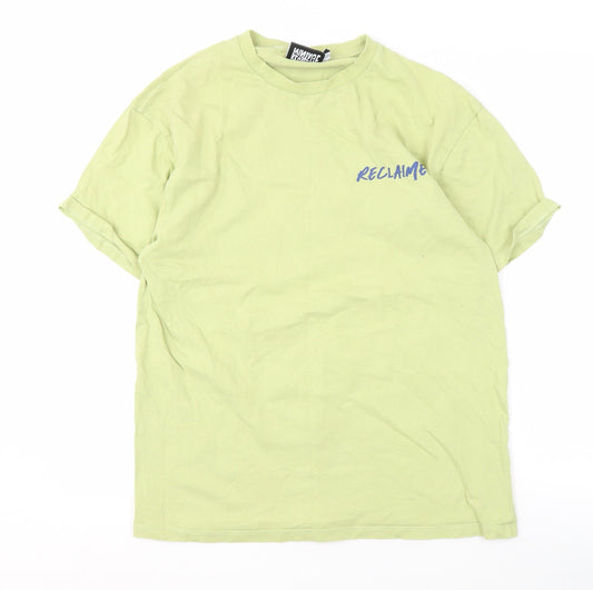 Reclaimed Vintage Men's Green M Graphic T-Shirt