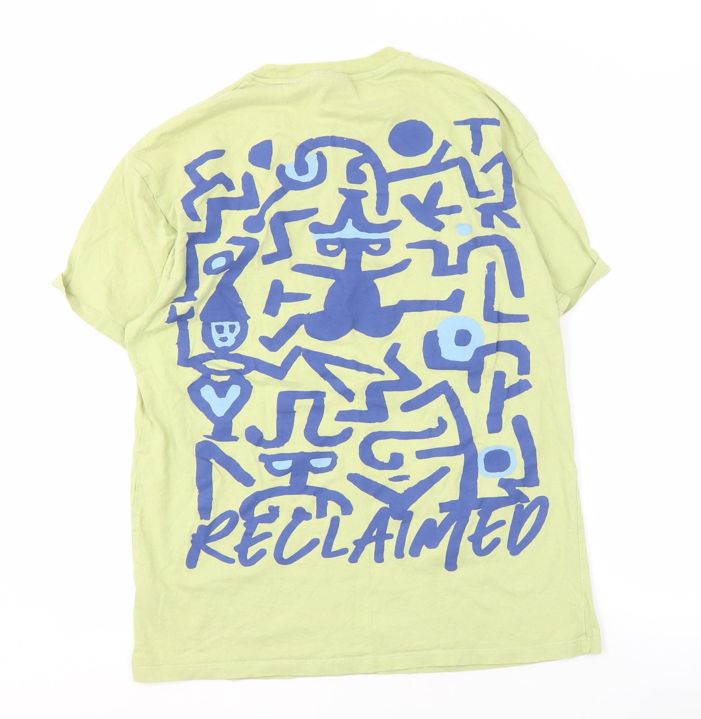 Reclaimed Vintage Men's Green M Graphic T-Shirt