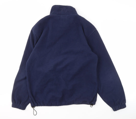 Rydale Men's Blue Fleece Jacket S Full Zip Casual