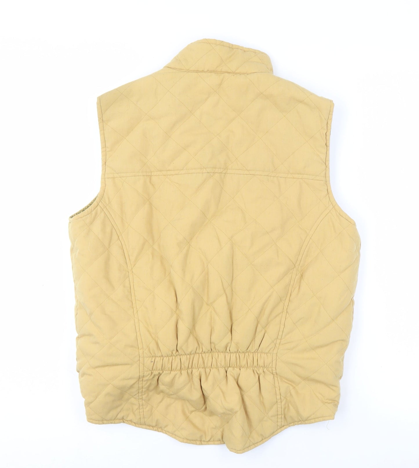 Dublin Men's Beige Quilted Waistcoat S Regular Fit