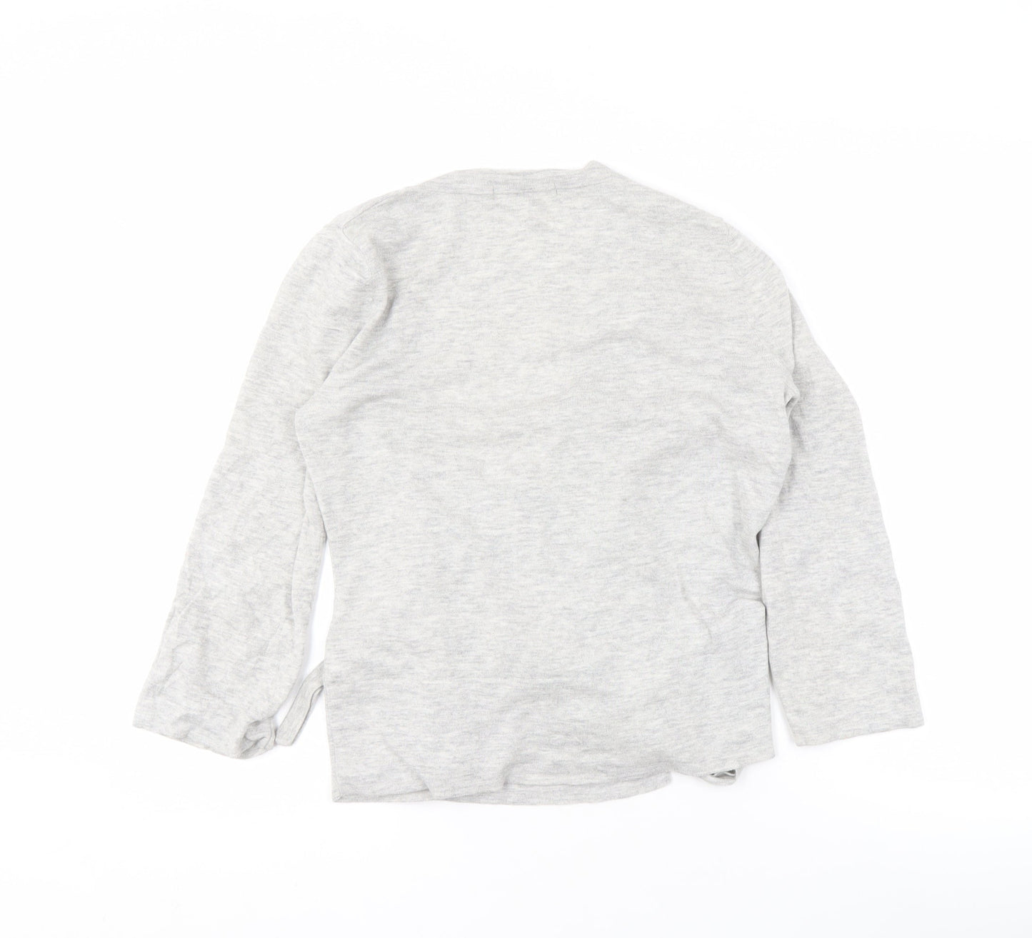 Boden Women's Grey Wrap Jumper Size 10