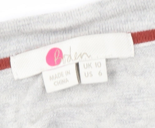 Boden Women's Grey Wrap Jumper Size 10