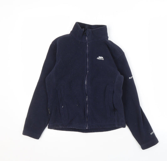 Trespass Boys Blue Fleece Activewear Jacket Size 7-8