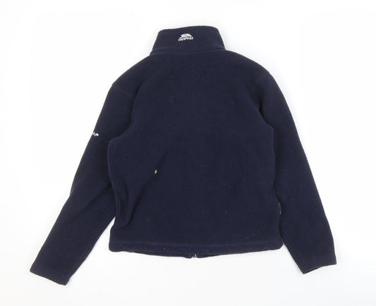 Trespass Boys Blue Fleece Activewear Jacket Size 7-8