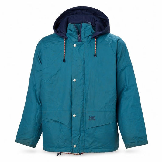 Helly Hansen Men's XS Green Waterproof Rain Jacket