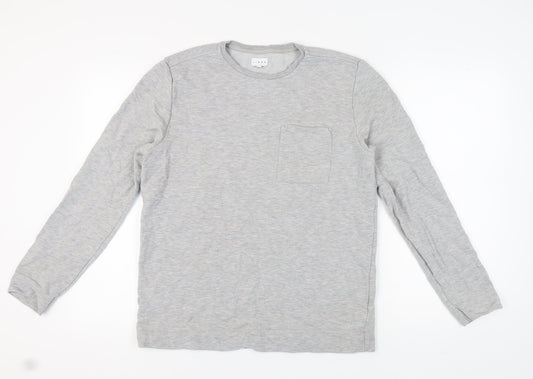 Linea Men's Grey Medium Pullover Sweatshirt