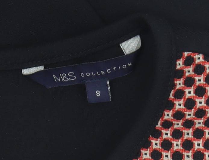 Marks and Spencer Women's Multicoloured Blouse Size 8