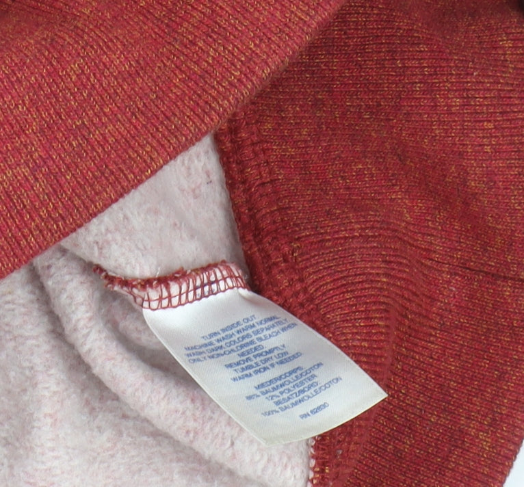 Lands' End Men's Red XL Pullover Sweatshirt