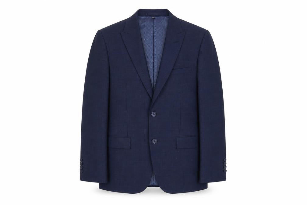 Marks and Spencer Men's Blue Blazer, 40R Formal Jacket