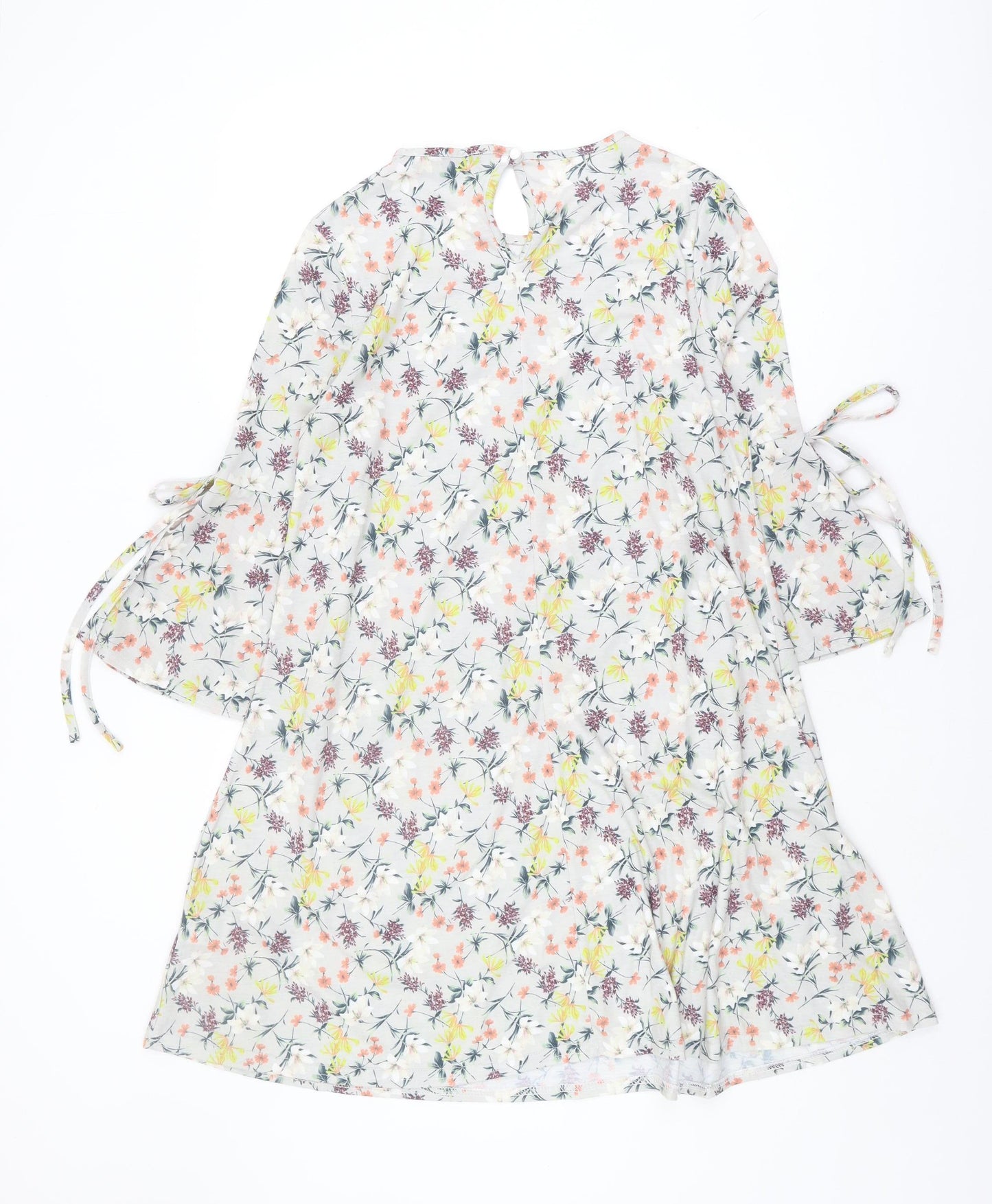 QED London Floral Women's Dress, Multicoloured, Size 12