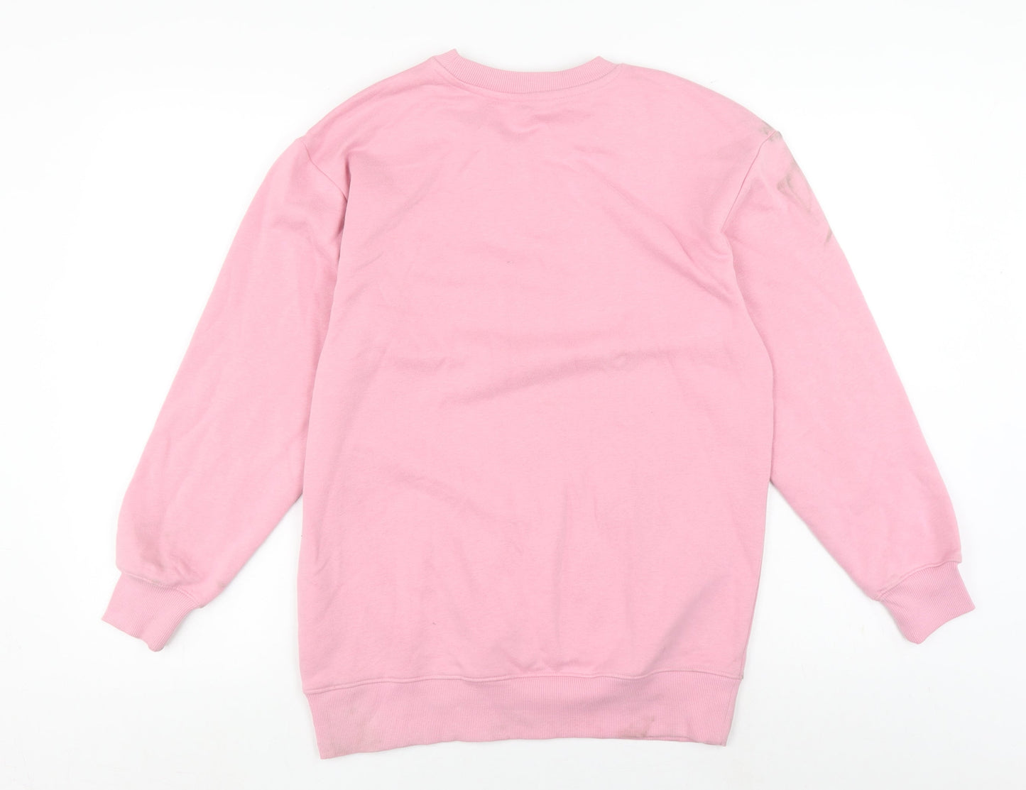Marks and Spencer Women's Pink Pullover Sweatshirt XS