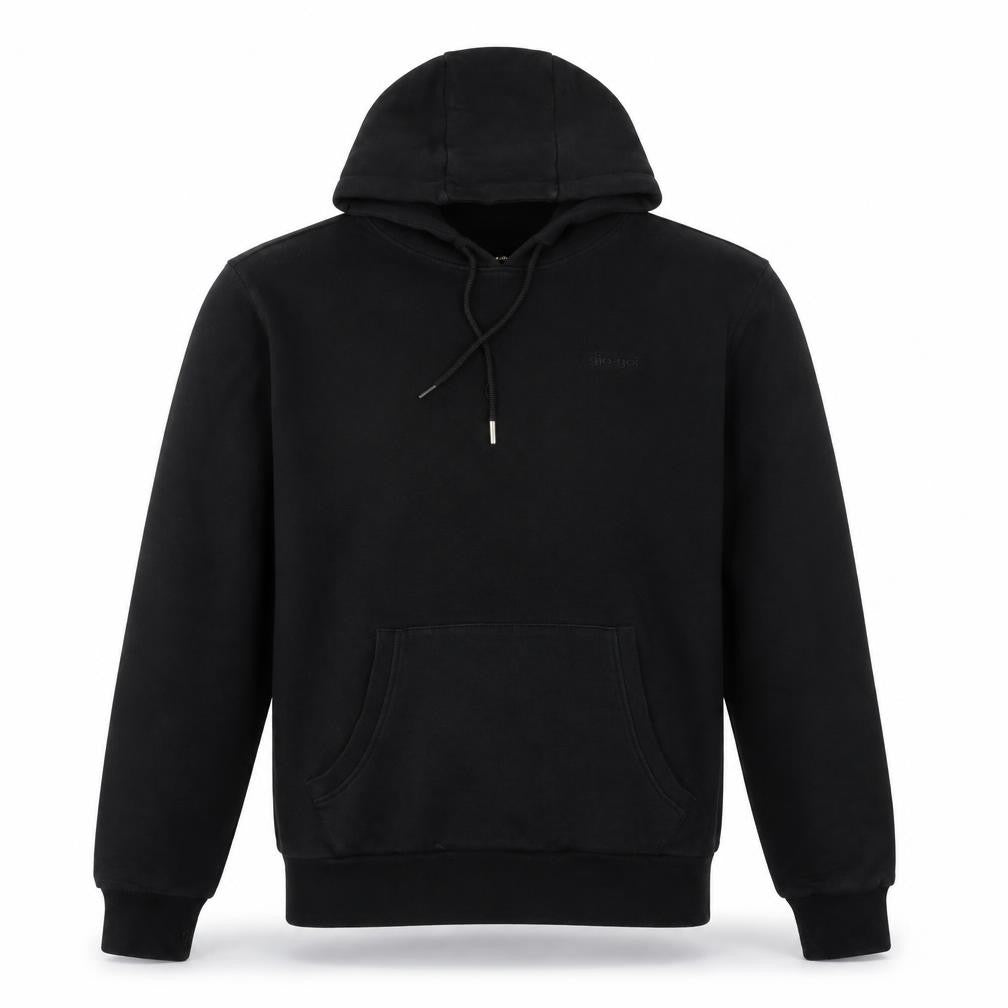 Gio-goi Men's Black Pullover Hoodie XS Cotton Knit