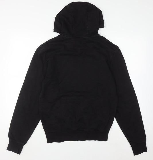 Gio-goi Men's Black Pullover Hoodie XS Cotton Knit