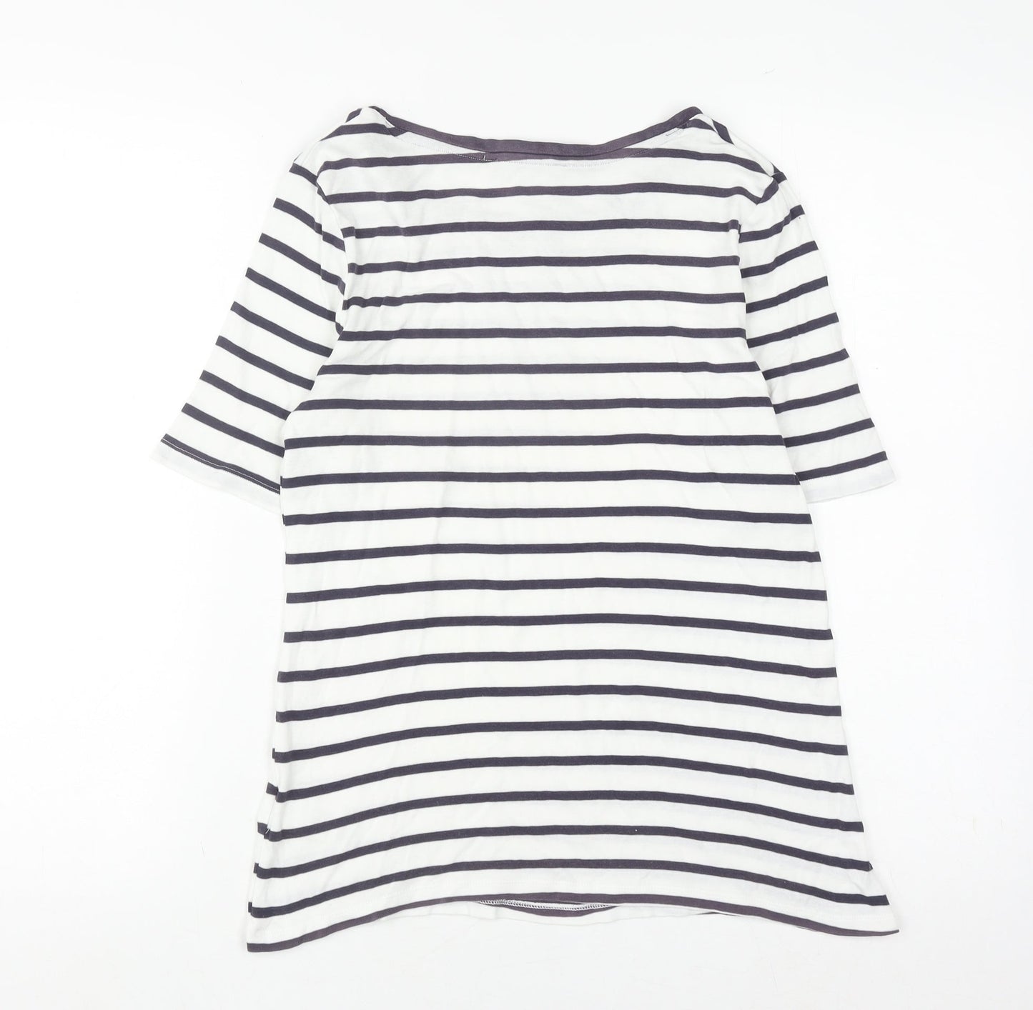 Marks and Spencer Women's Striped T-Shirt Size 12