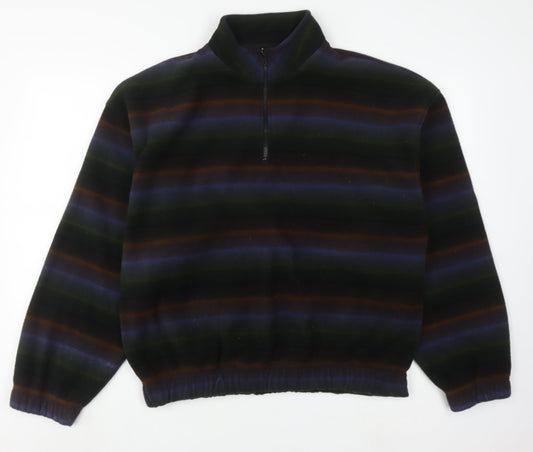 Casual Club Unisex Multicoloured Fleece Sweatshirt S
