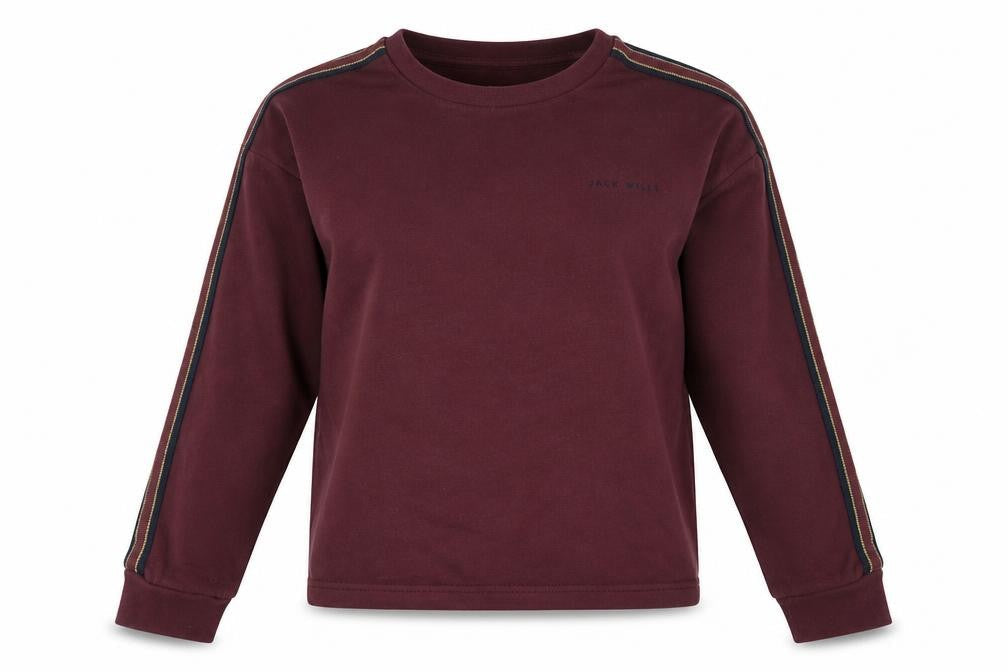 Womens UK 8 Regular Jack Wills Red Pullover Sweatshirt