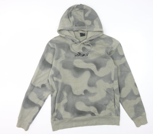 Jordan Men’s Camouflage Hoodie | M | Grey Pullover