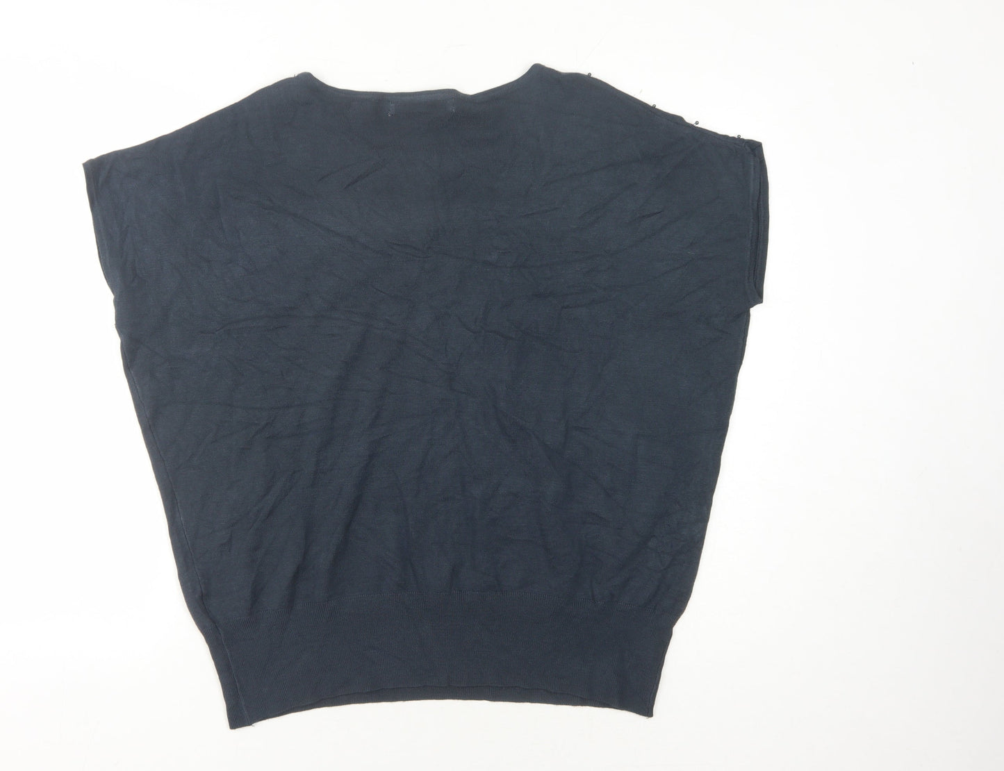 Isle Blue XL Women's Beaded Pullover Jumper