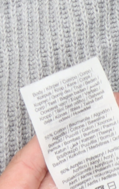 Jack & Jones Men's Grey M Knit Pullover Jumper