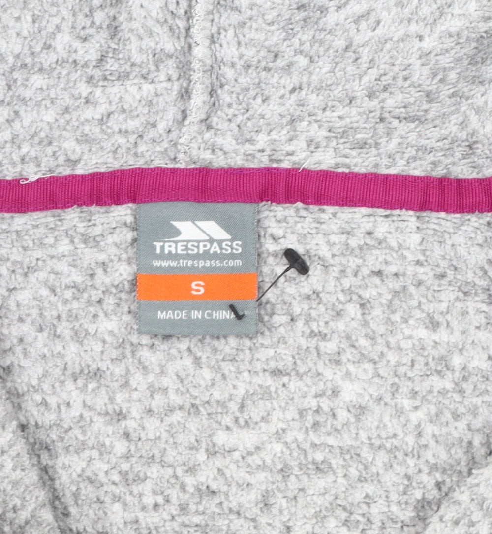 Trespass Women's Grey Hooded Jacket Size S