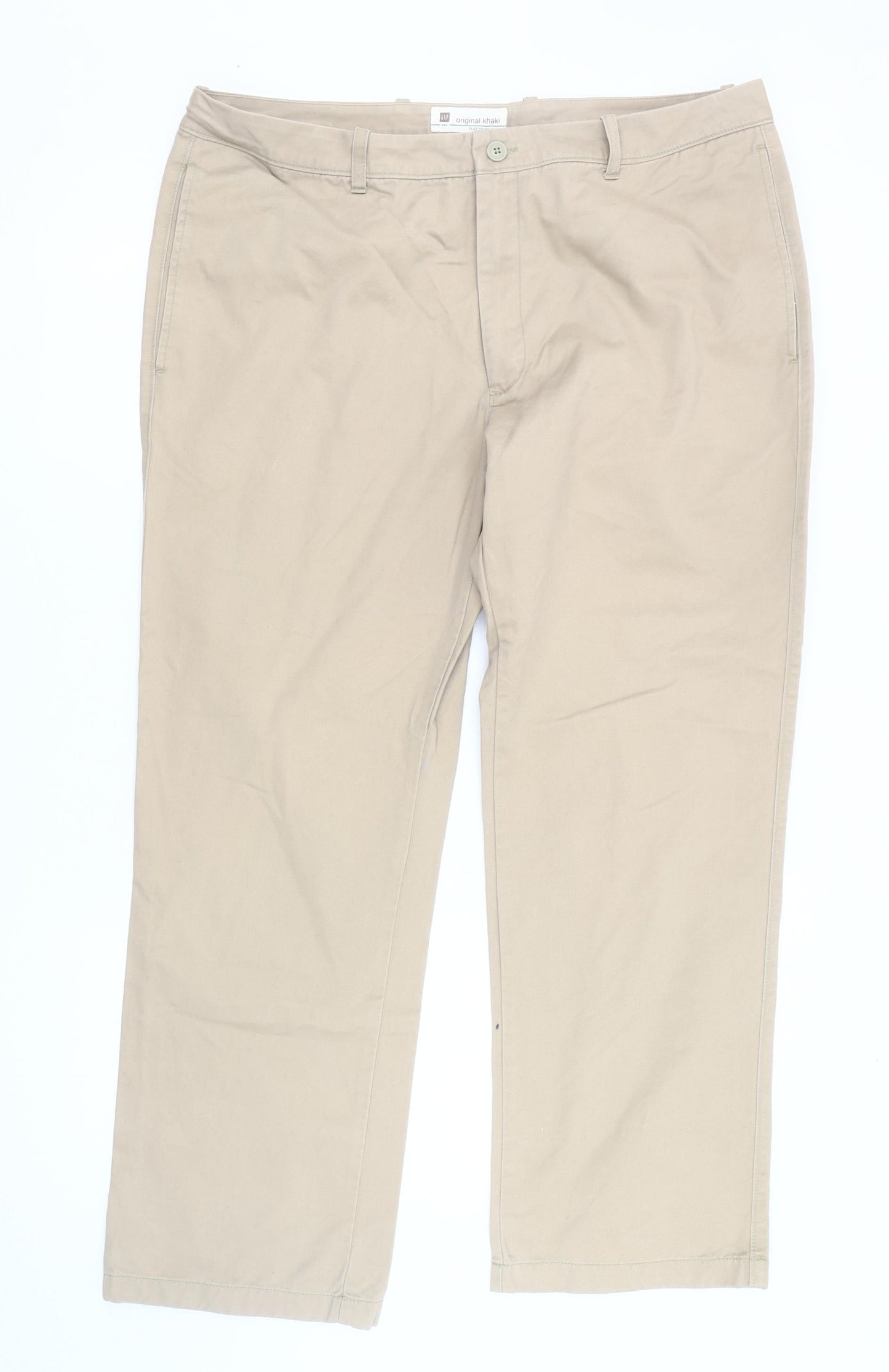 GAP Men's Beige Chino Trousers Size 38